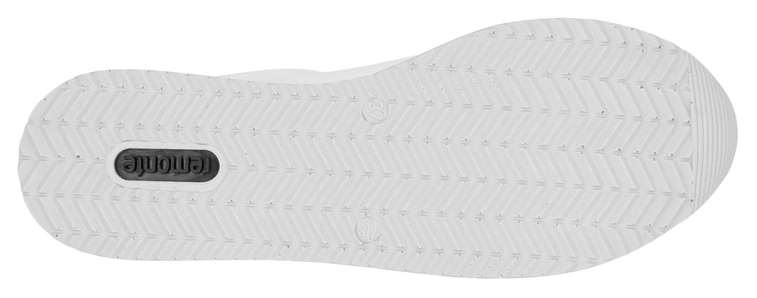 Remonte Plateausneaker, Freizeitschuh, Halbschuh, Schnürschuh mit gepolstertem Schaftrand