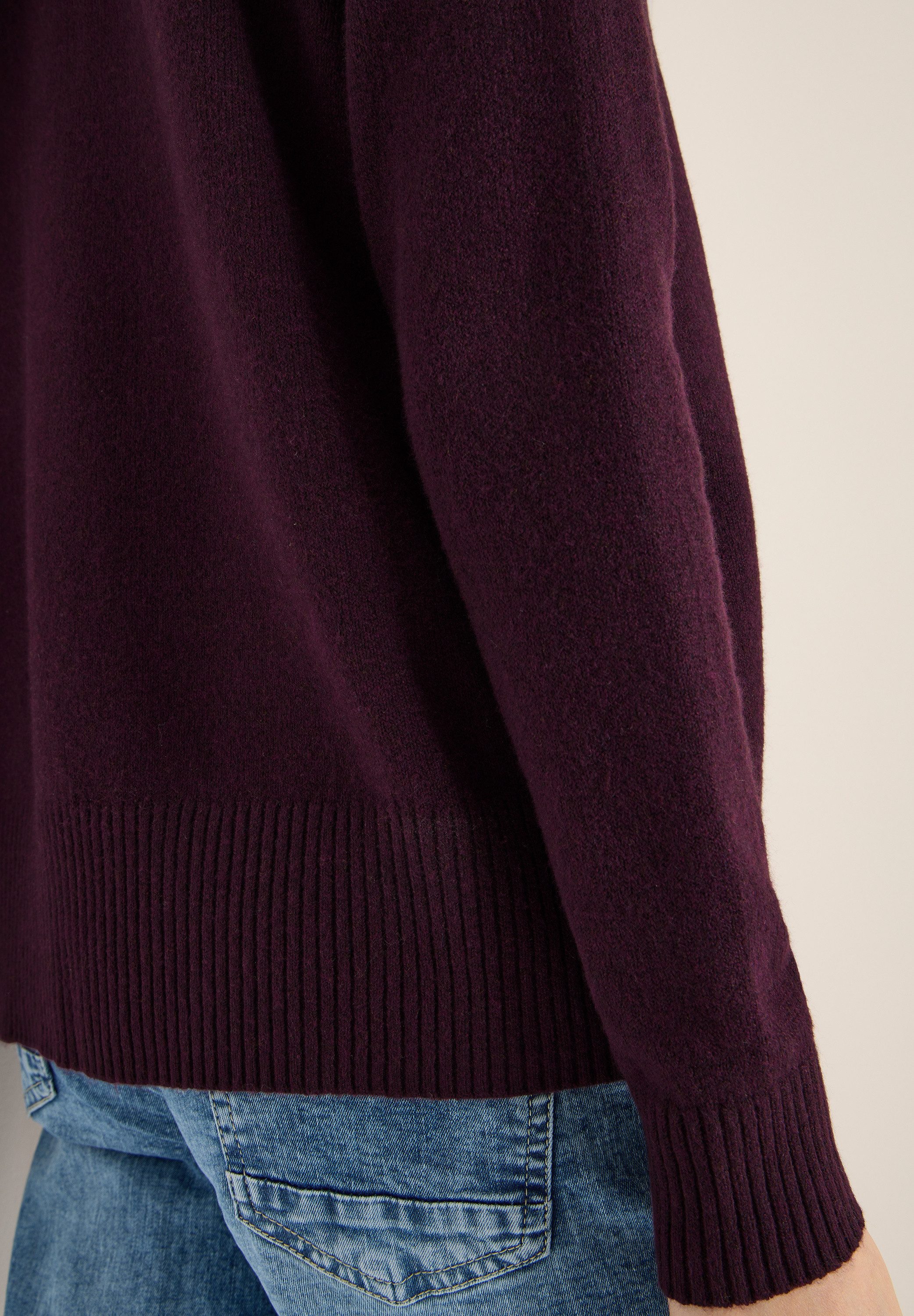 CECIL Stehkragenpullover mit Turtelneck-Stehkragen