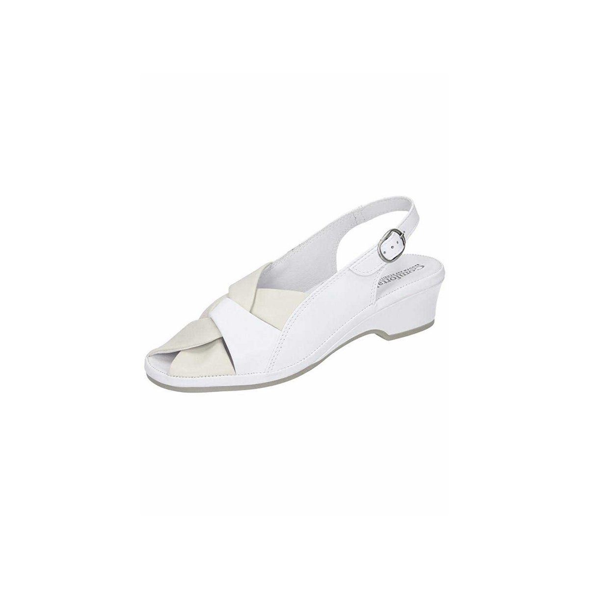 Comfortabel beige (1-tlg) Sandalette