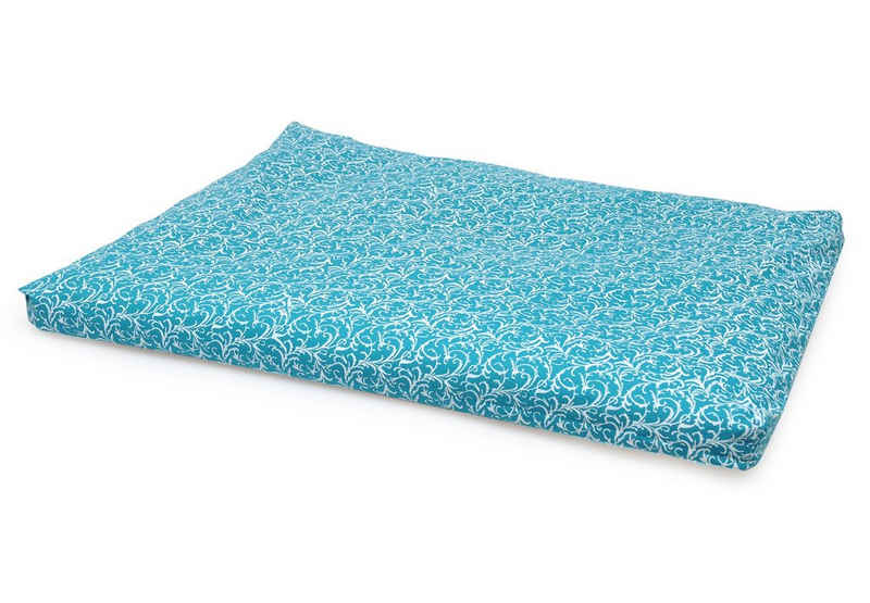 Yogishop Meditationskissen Futon Paisley Marine, Dein kleines Universum, dein behüteter Space für die Meditation.