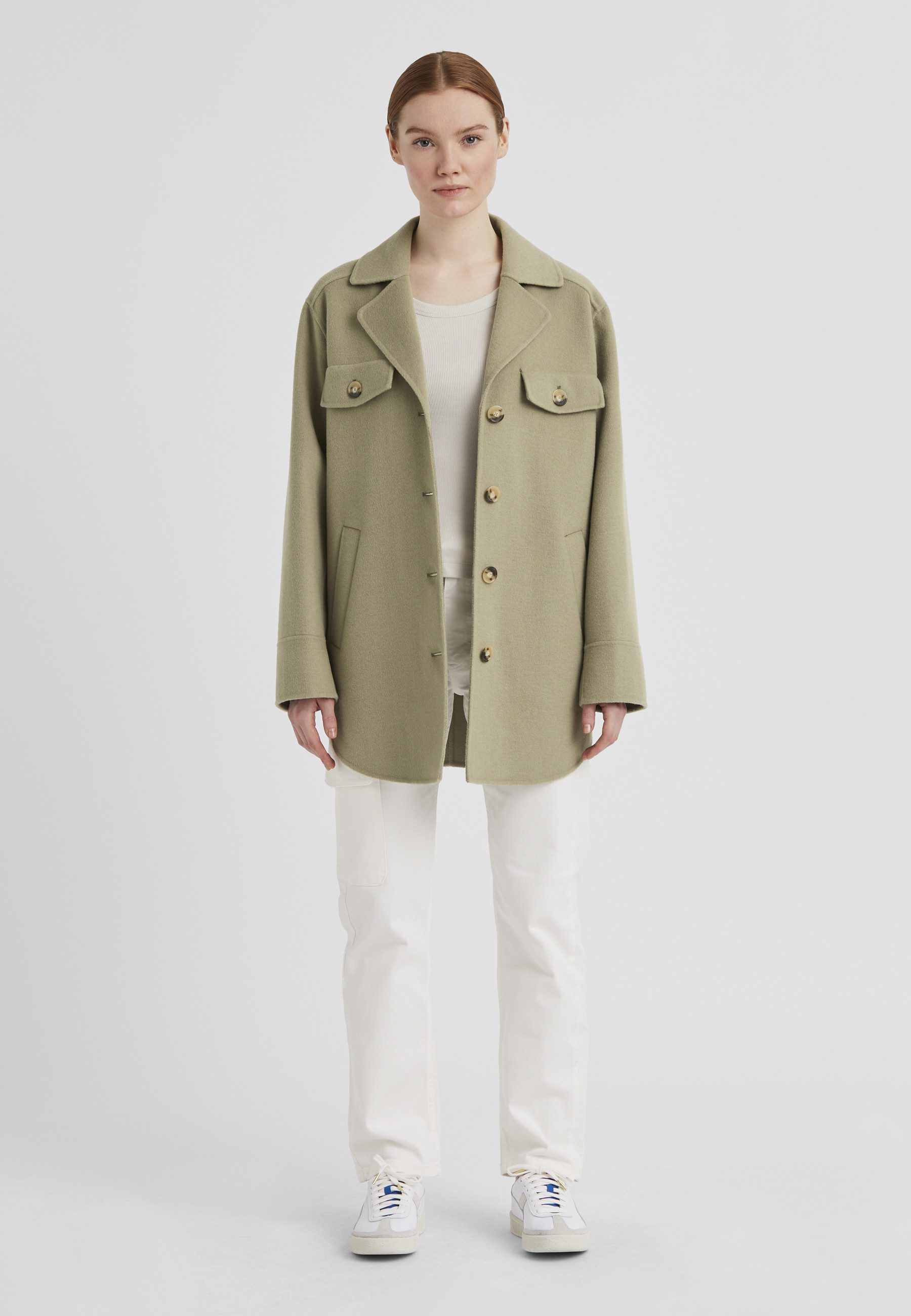 Milestone Hemdjacke MSAnn Damen klassisch Knöpfe günstig online kaufen