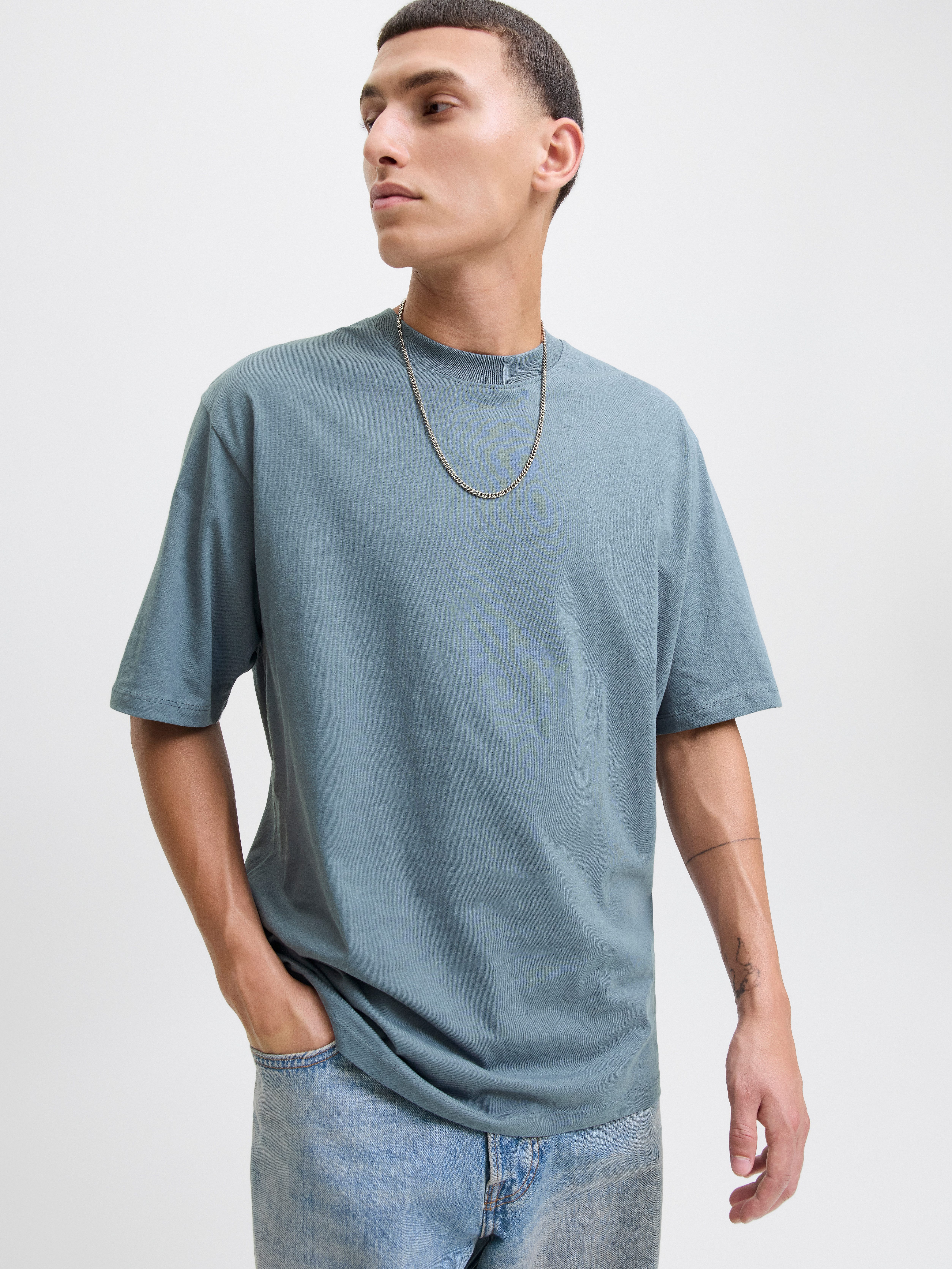 Jack & Jones Oversize-Shirt JJEBRADLEY Oversize T-Shirt mit klassischem Run günstig online kaufen