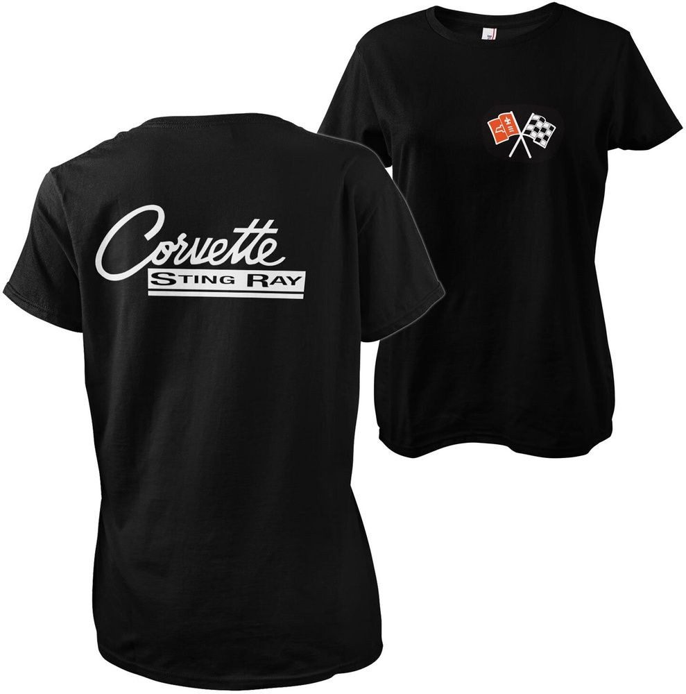 Corvette T-Shirt C2 Stingray Girly Tee