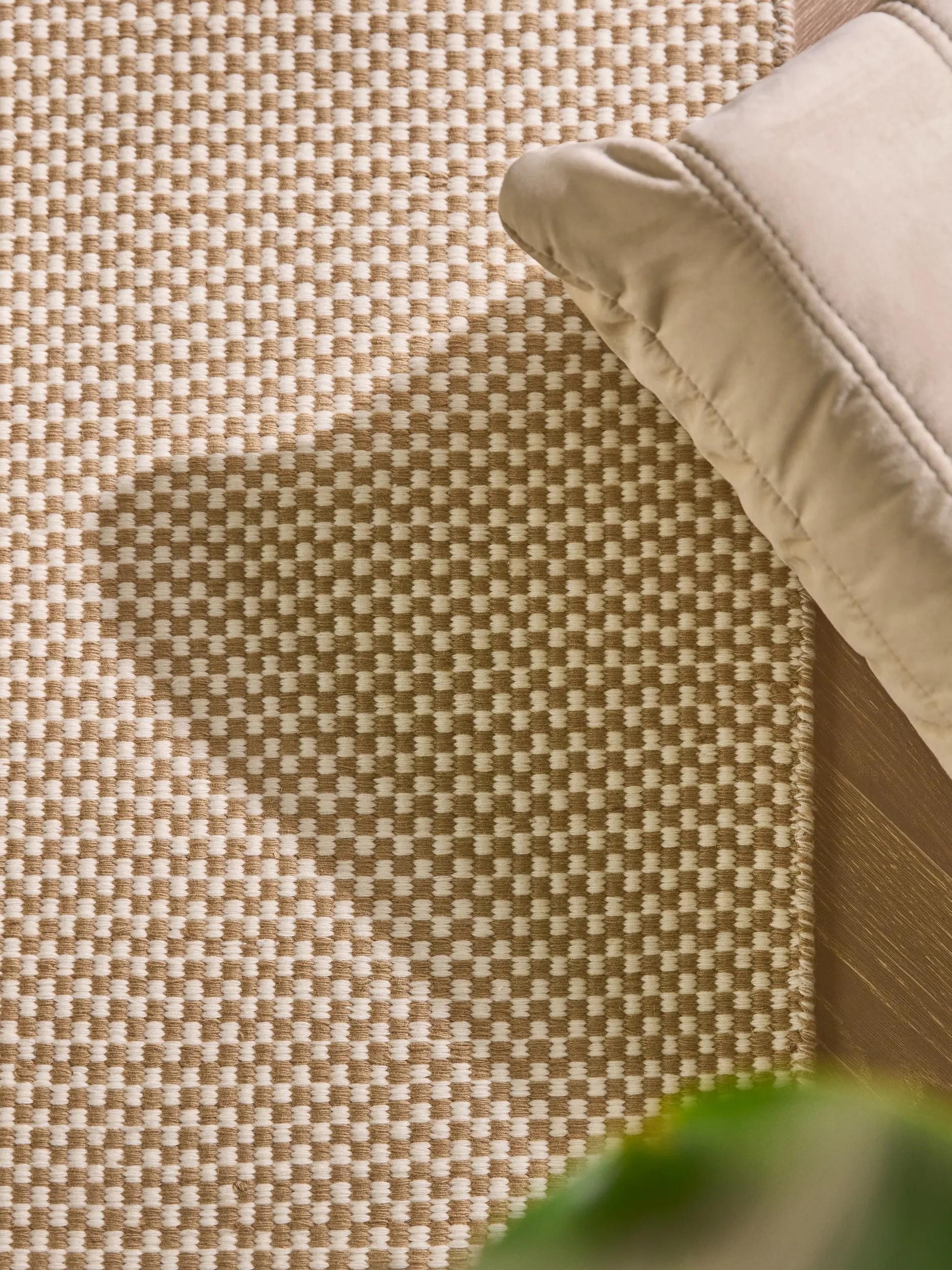 benuta Wollteppich Laura, rechteckig, Höhe: 5 mm, Kunstfaser, Berber, Ethno-Style, Wohnzimmer