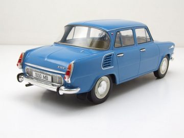 MCG Modellauto Skoda 1000 MB 1964 blau Modellauto 1:18 MCG, Maßstab 1:18