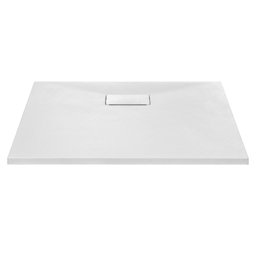 vidaXL Duschwanne Duschwanne SMC Weiß 90×80 günstig online kaufen