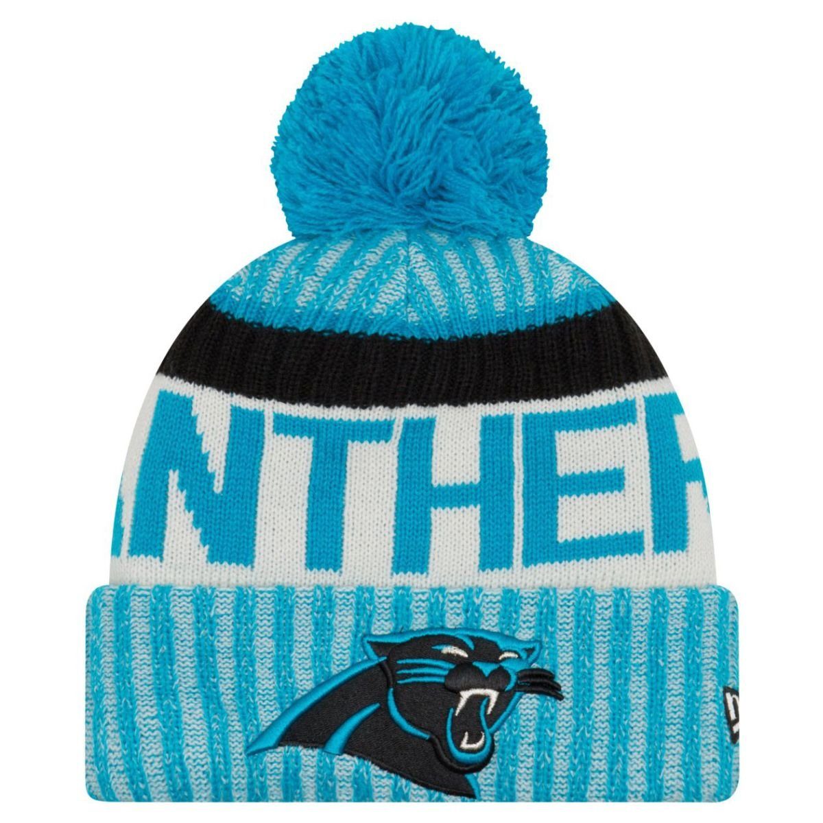 Fleecemütze NFL SIDELINE Bobble Carolina Panthers