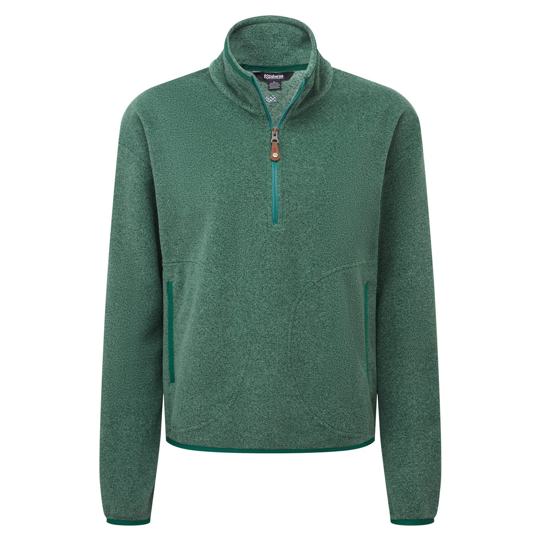 Sherpa Rollkragenpullover ROLPA 1/2 ZIP Damen