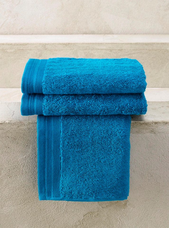 Marc O'Polo Home Полотенца Frottierserie Excellence in Pacific von De Witte Lietaer, 100% Baumwolle (1-St)