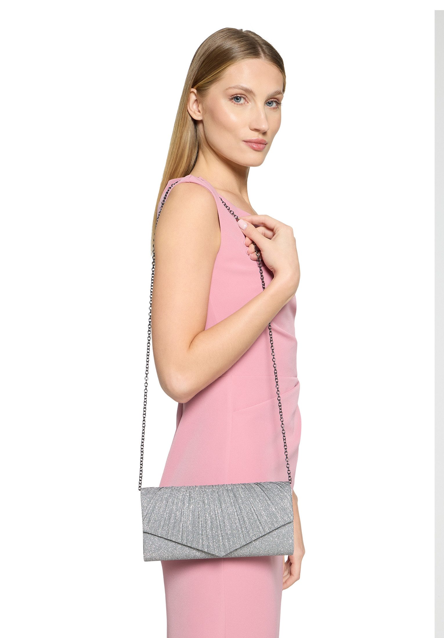 Vera Mont Abendtasche Damen mit Raffung