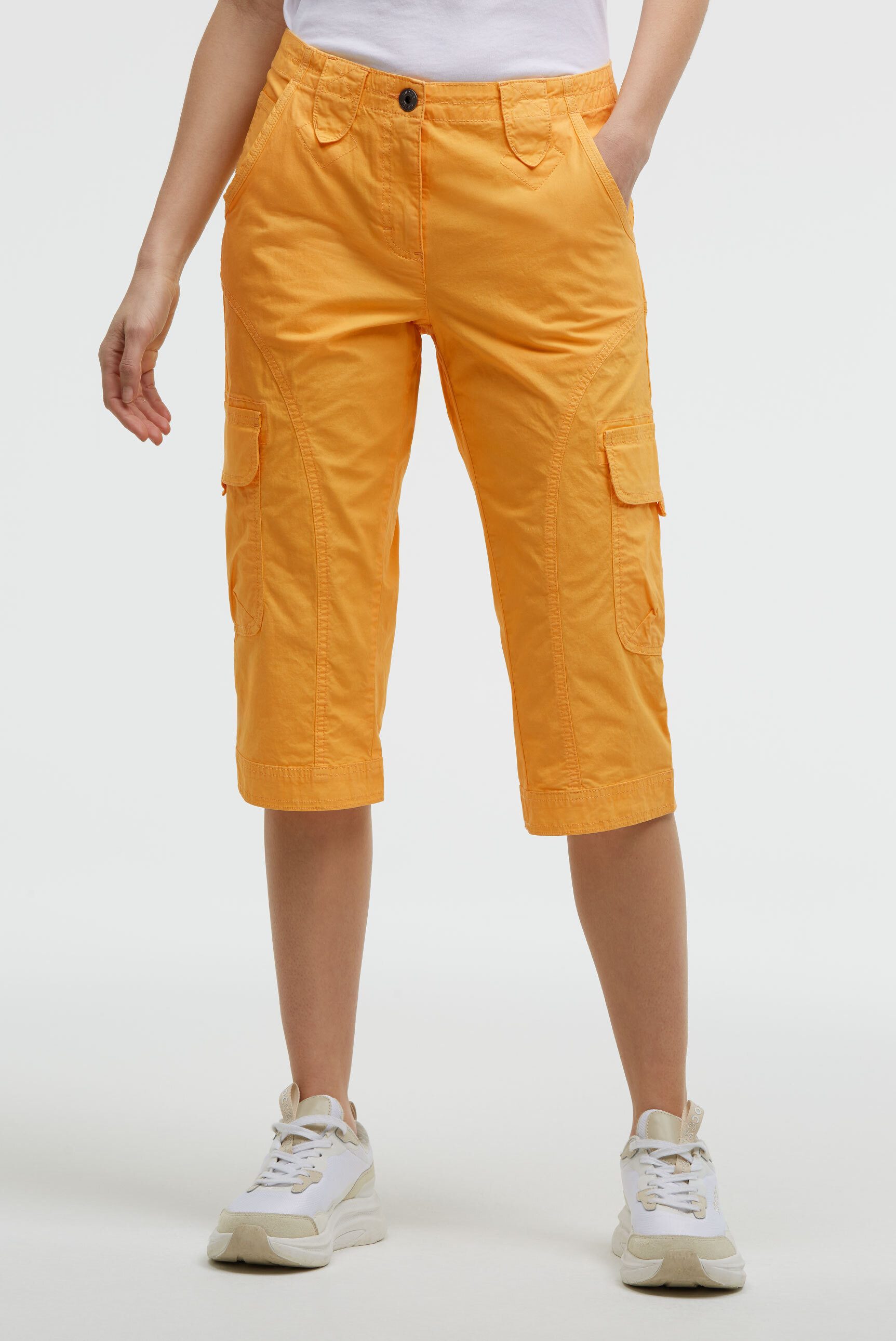 SOCCX Skaterbermudas mit verstellbarem Knopfriegel am Hosensaum