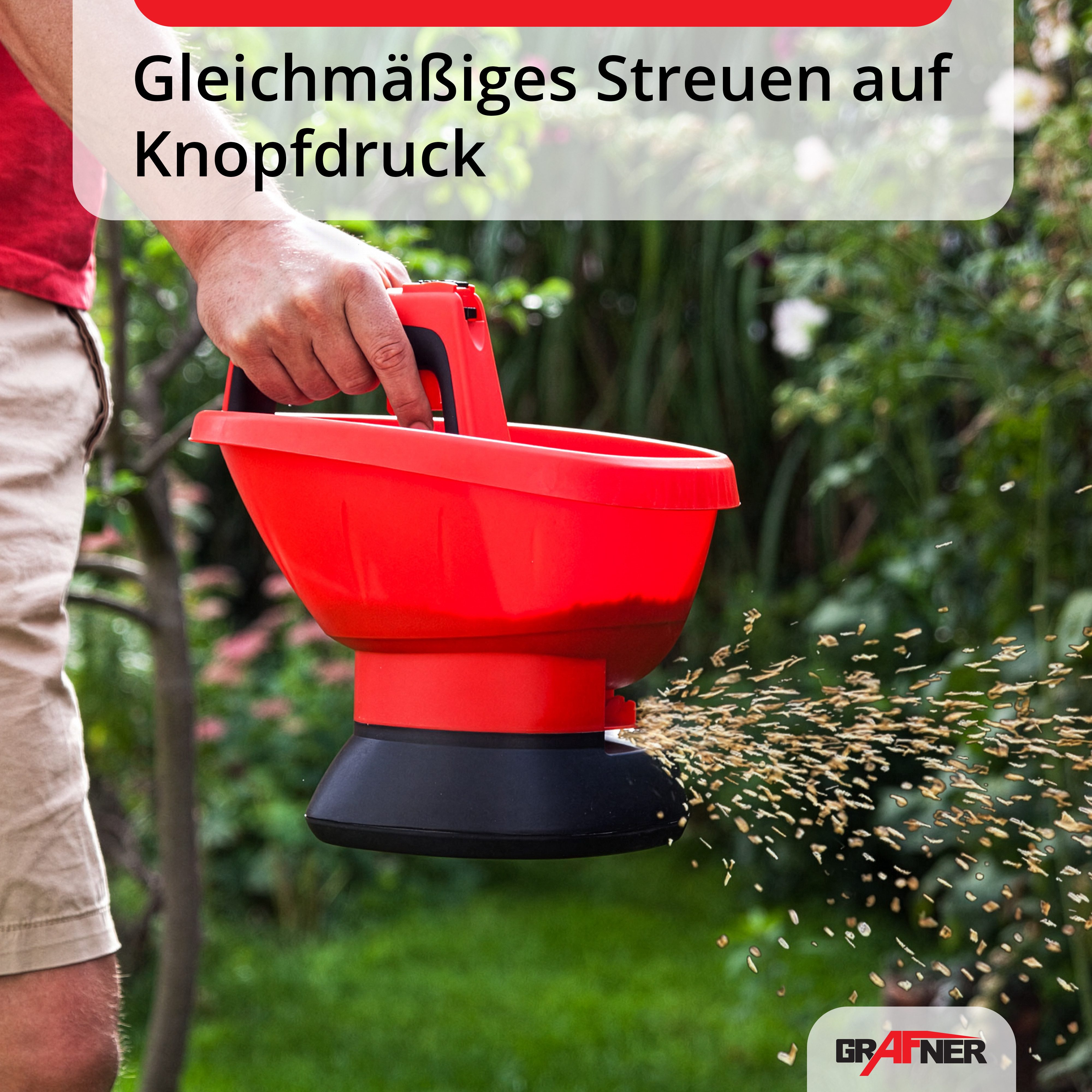 Grafner Handstreuer Universalstreuer Handstreuer Streusalz Dünger und Saat günstig online kaufen