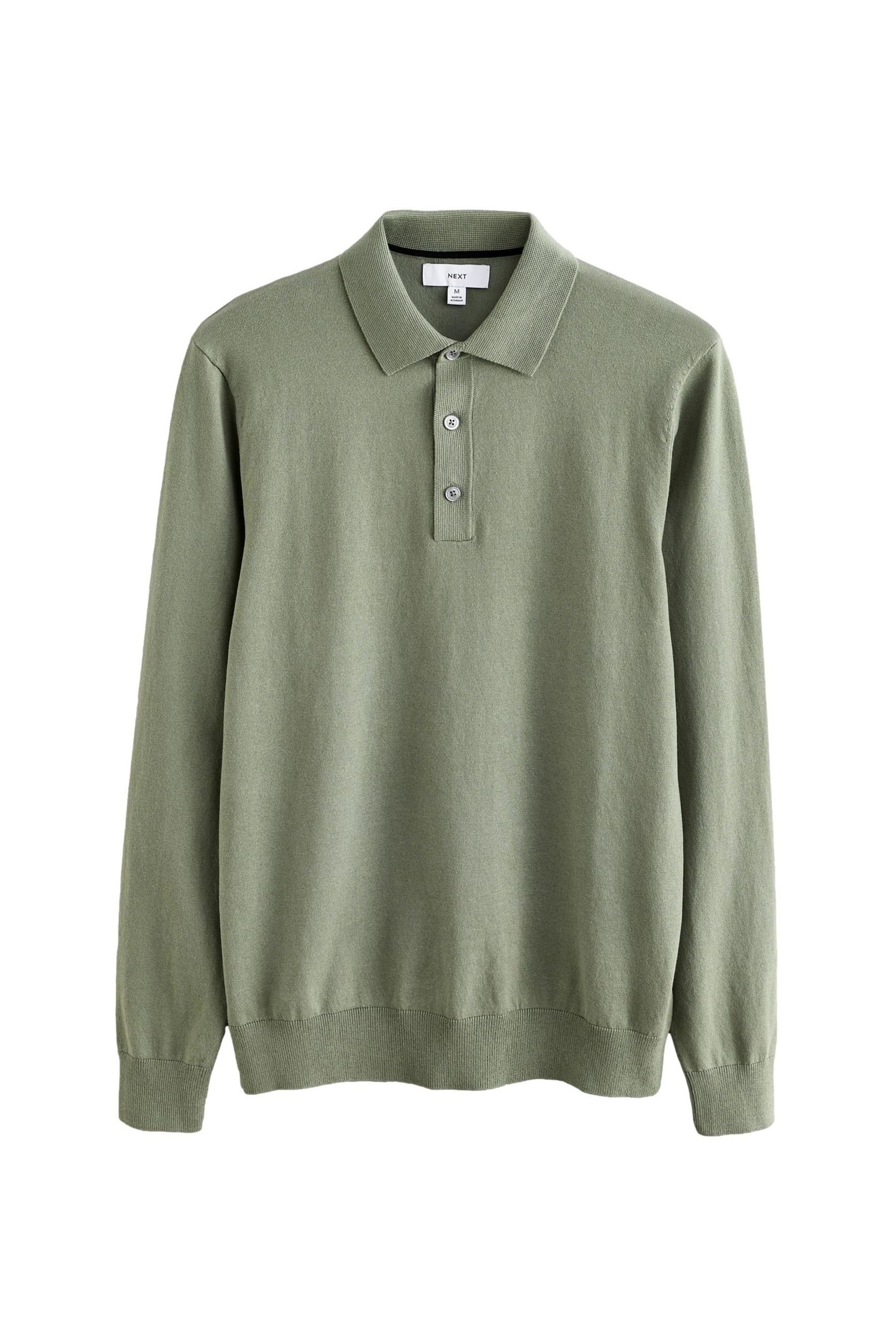 Next Langarm-Poloshirt Langärmeliges Slim Fit Poloshirt günstig online kaufen