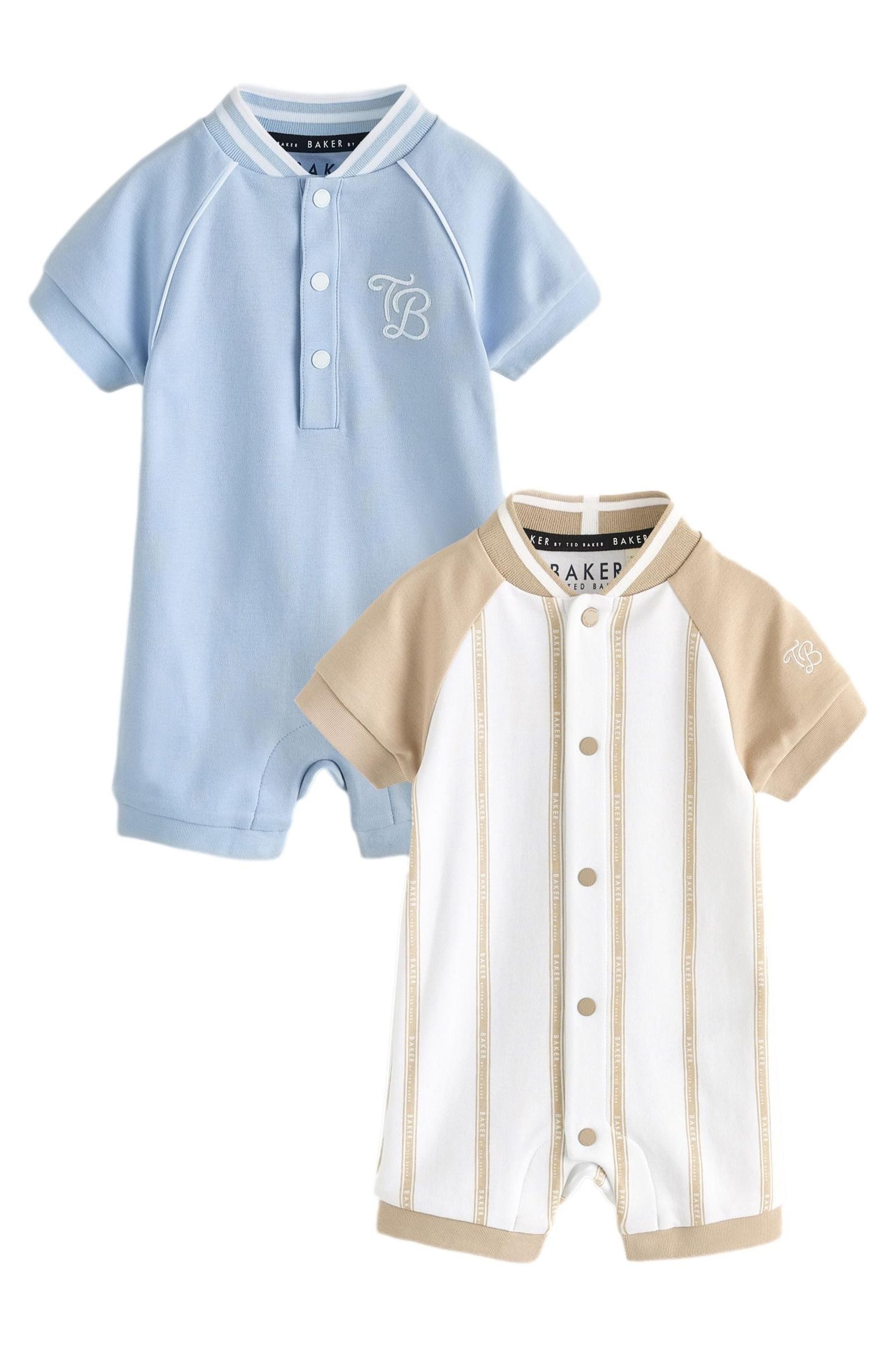Strampler Baker by Ted Baker Varsity-Strampler im 2er-Pack