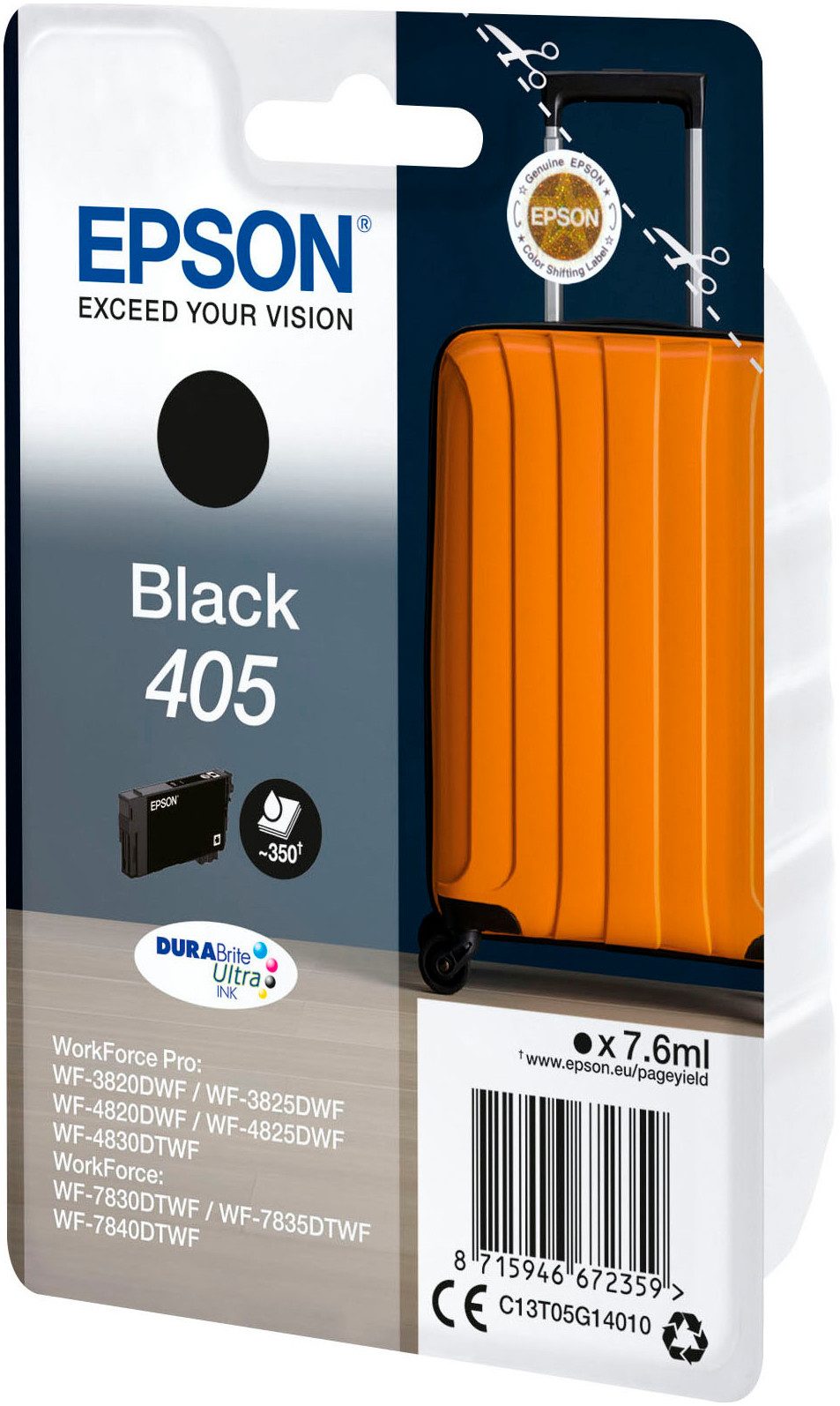 Epson original DURABrite Ultra 405 (Koffer) Tintenpatrone