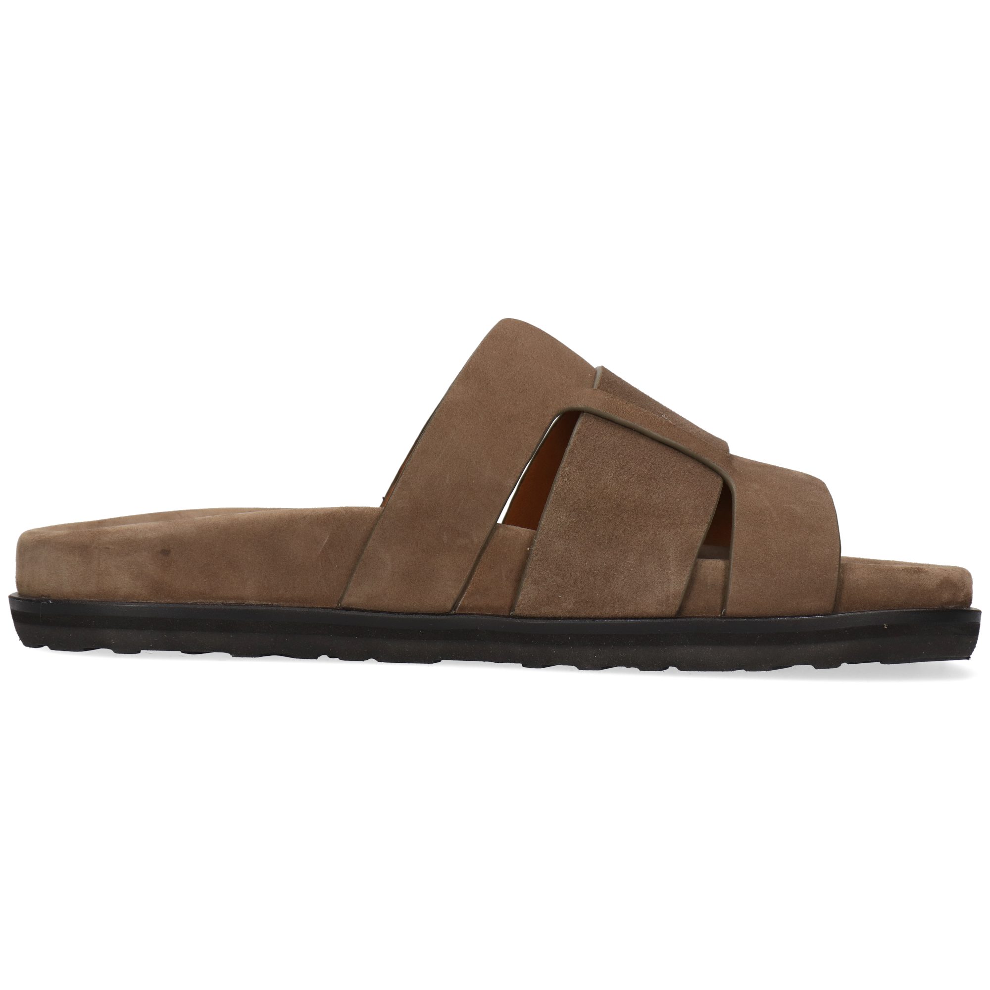 Melvin & Hamilton Robert 43 Leder-Pantoletten für Herren Pantolette Flache Absätze, Echtes Leder