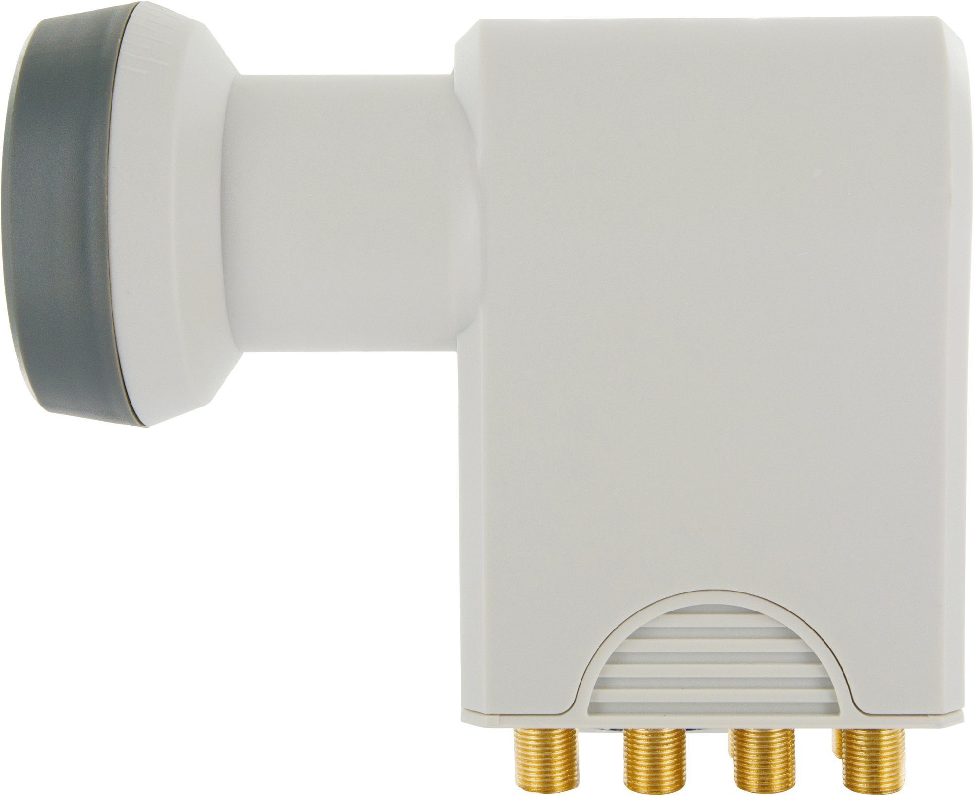 Schwaiger SPS6988 531 Universal-Octo-LNB (für 8 Teilnehmer, herausziehbare Wetterschutzabdeckung, hellgrau)