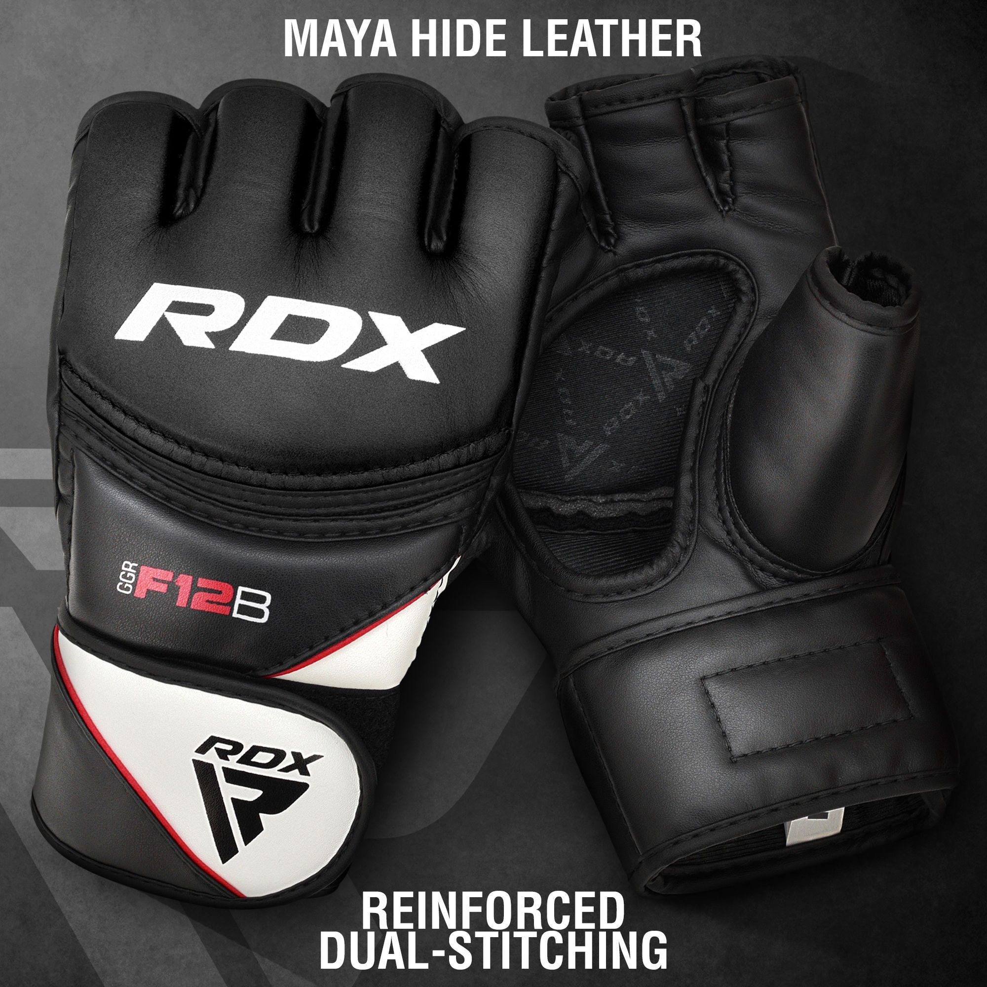 RDX Sports MMA-Handschuhe RDX Professionelle MMA Handschuhe, MMA Gloves Kampfsport Boxsack