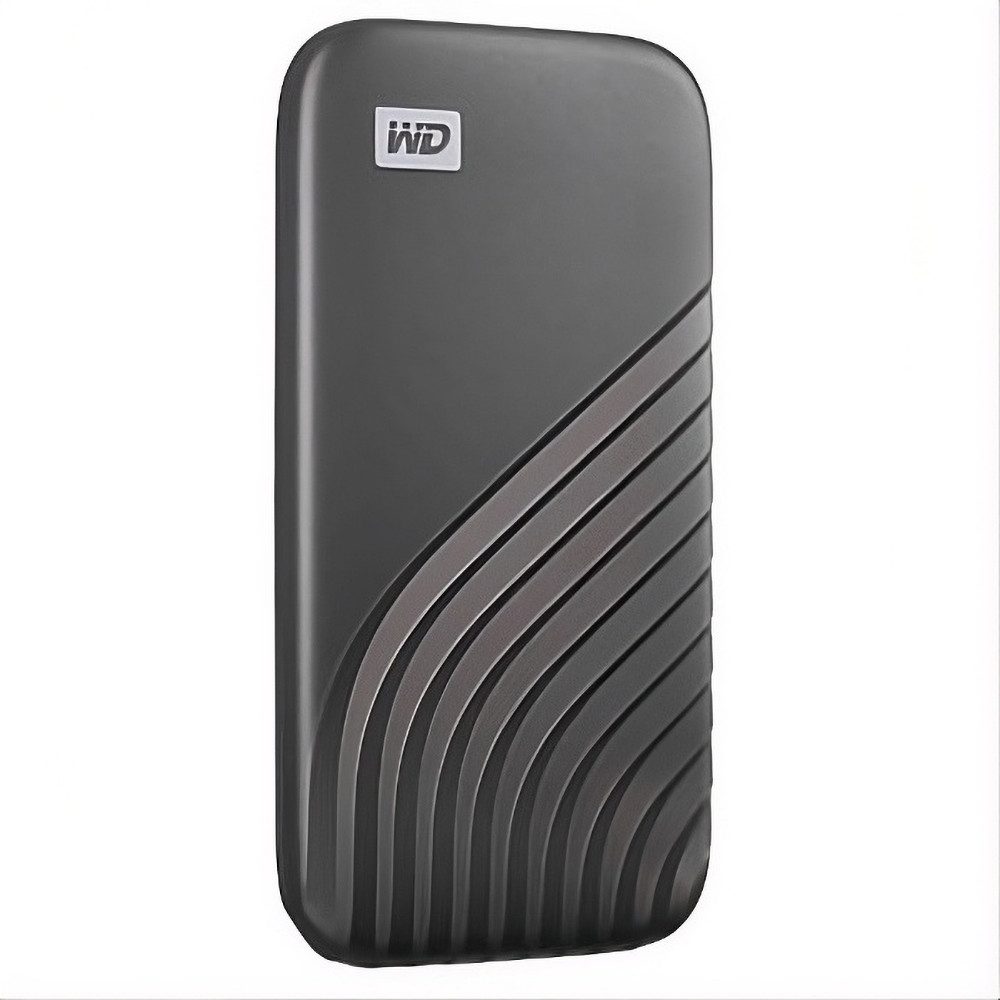 Western Digital Mobile Festplatte "My Passport SSD" 1 TB SSD-Festplatte (1000 GB) 3,5" 1050 MB/S Lesegeschwindigkeit, 1000 MB/S Schreibgeschwindigkeit