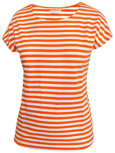Brigitte von Boch T-Shirt Portola T-Shirt orange-weiss