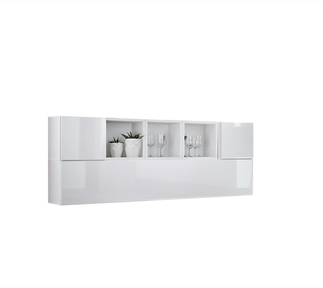 Xlmoebel Sideboard Designer Holz Hänge Regal für luxuriöse Wohnzimmer Einrichtung (Sideboard, 1 St., Hänge Sideboard), Made in Europa