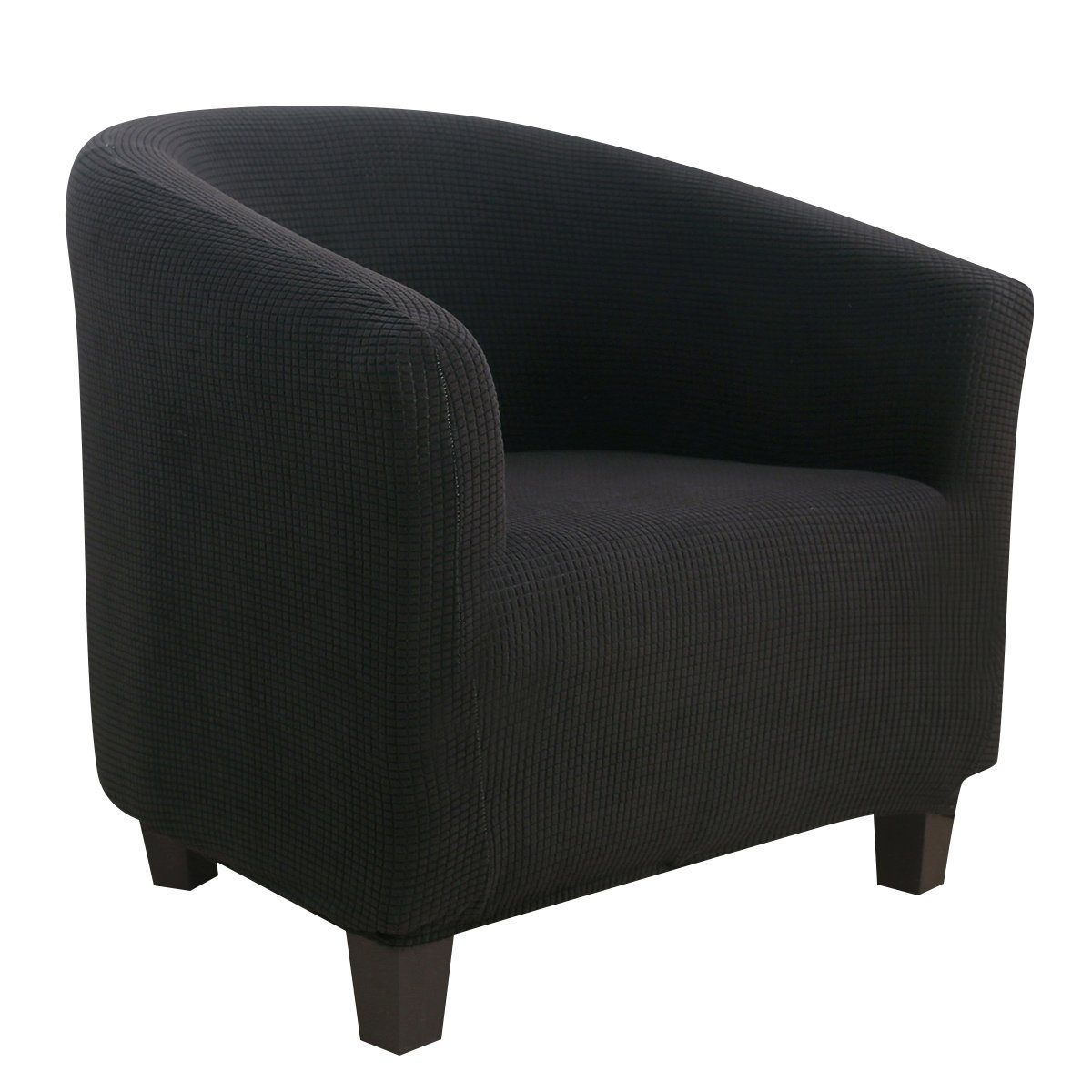 Qelus Накидки-Set Jacquard Schonbezug für Wannenstühle Stretch Stuhlbezug Wohnkultur