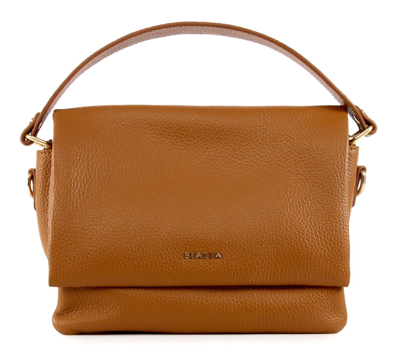BIASIA Umhängetasche Flap Bag, aus echtem Leder