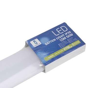 LED Universum LED Lichtleiste 220-240V, neutralweiß, 4000K, 50W, 4150lm, IP20, Hochvolt, B7,4cm, neutralweiß