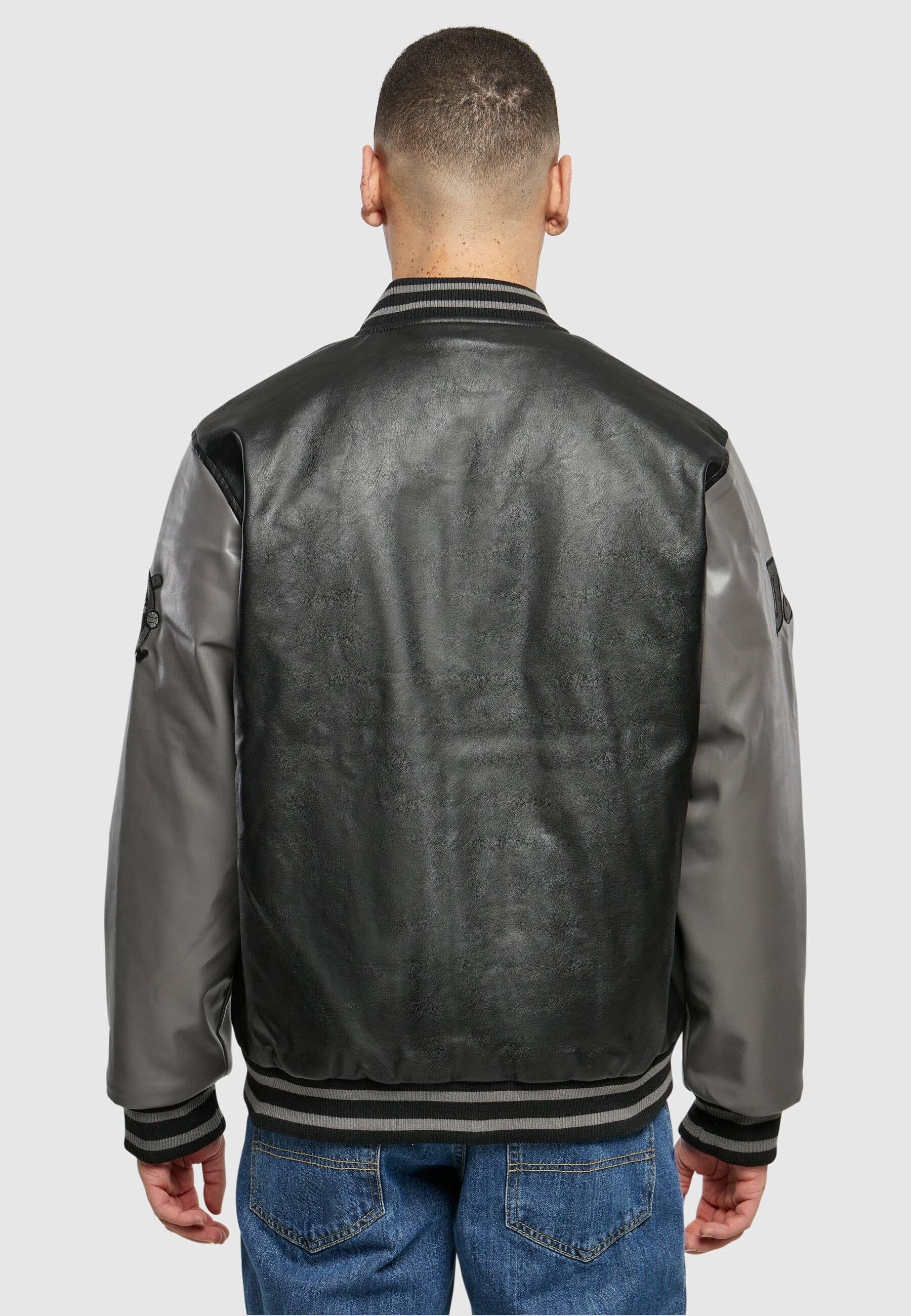 Fubu Sommerjacke FUBU FM231-024-1 Jacket (1-St) Herren Leather Varsity