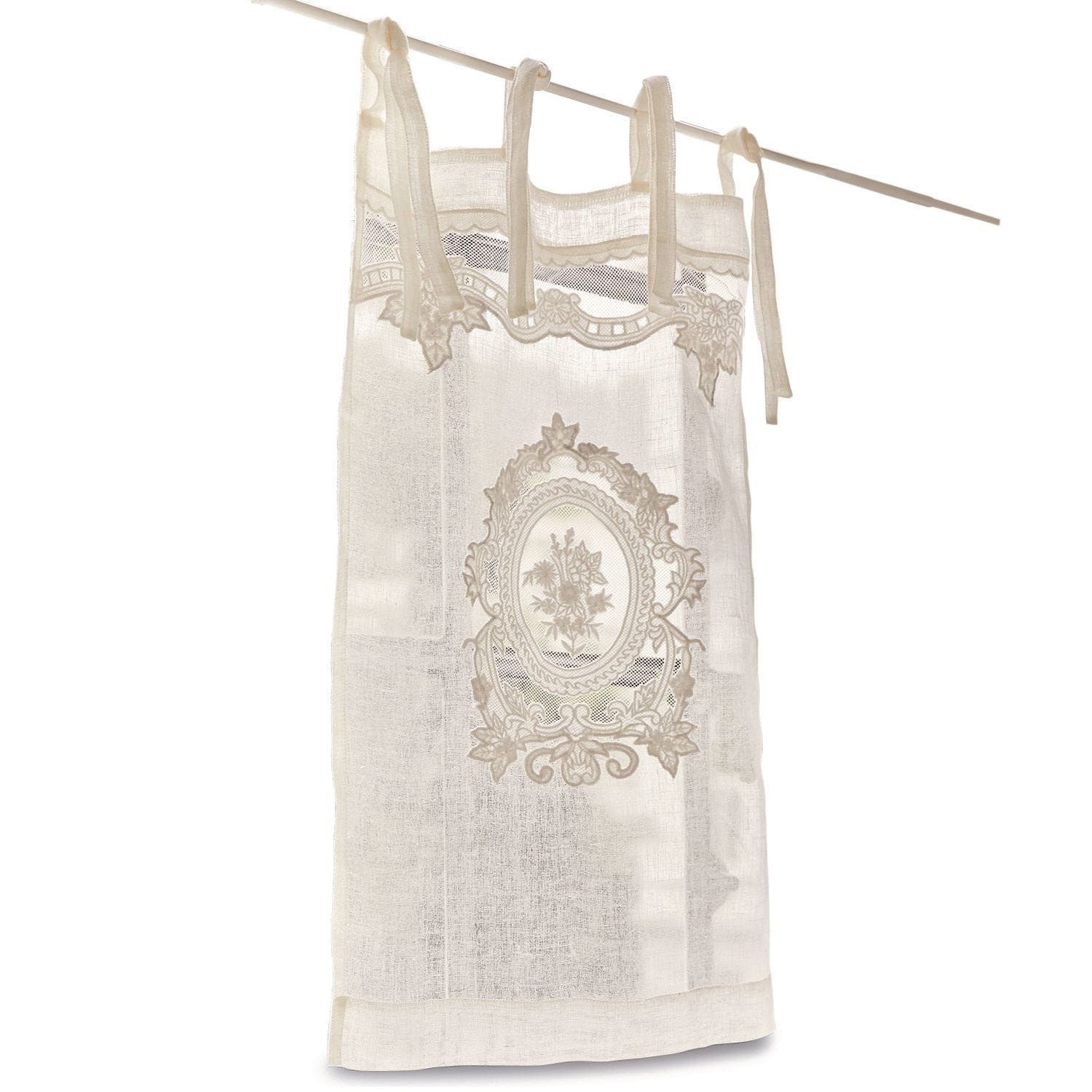 Mirabeau Scheibengardine Scheibengardine Mesnay weiß günstig online kaufen