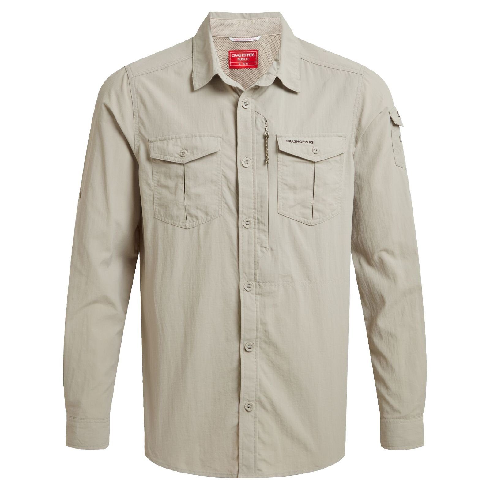 Craghoppers NosiLife Adventure Long Sleeved Shirt III Parchment günstig online kaufen