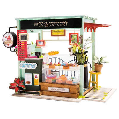 Robotime Modellbausatz Miniatur Bausatz Dessert Shop