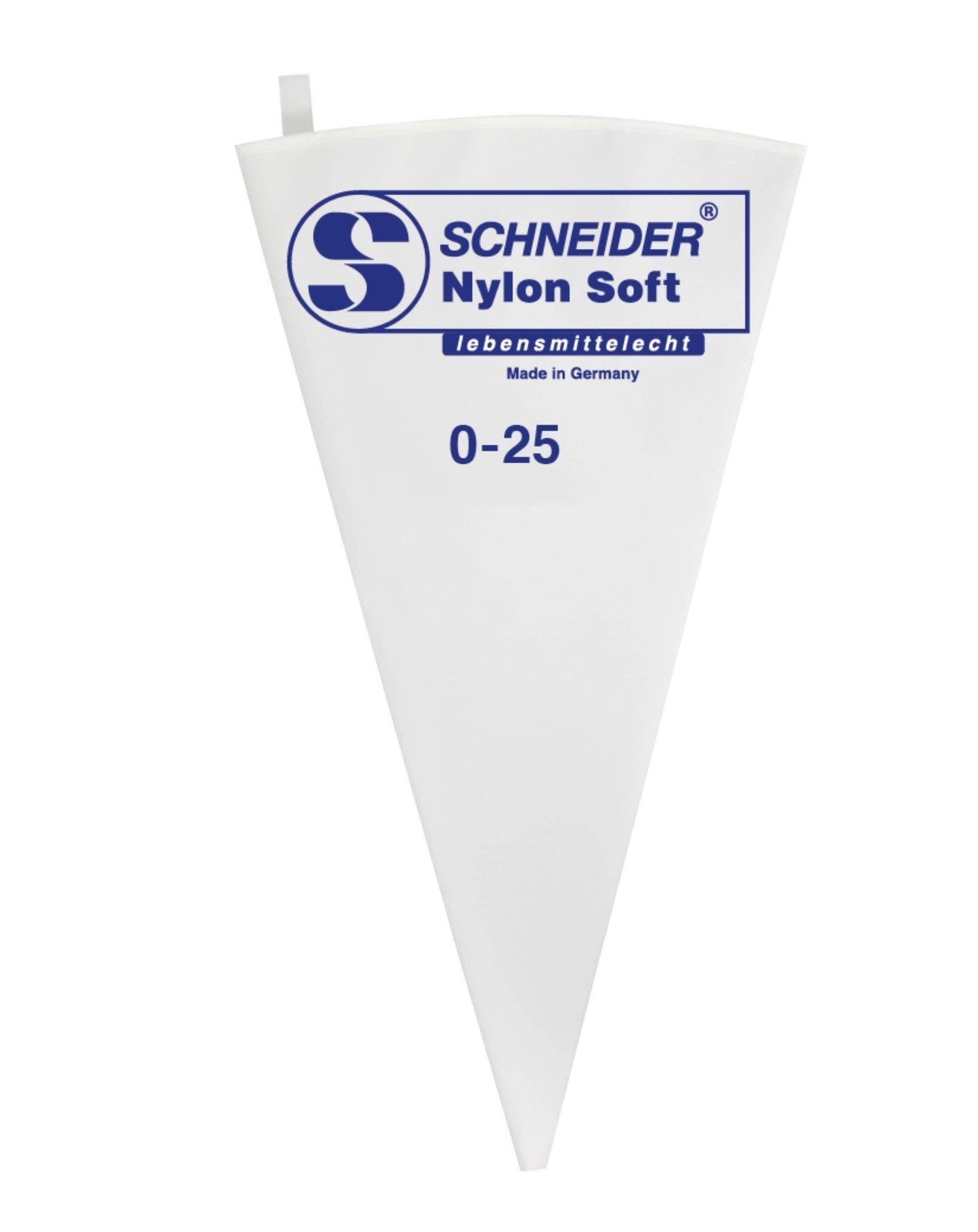 Schneider GmbH Spritzbeutel Nylon Soft Mehrweg Undurchlässig mit Aufhänger