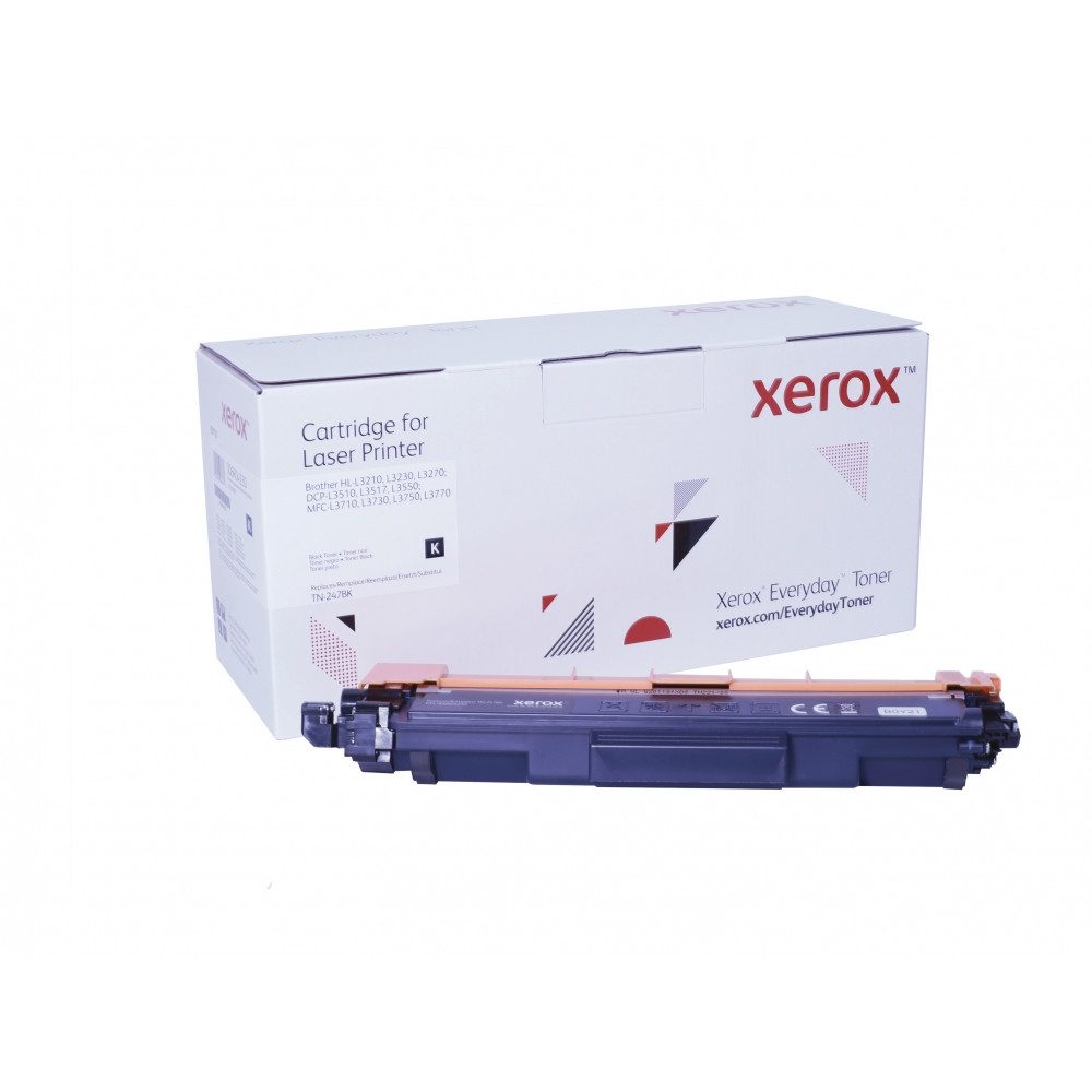 Xerox Tonerpatrone Xerox Alternativtoner TN247BK Schwarz für Drucker, Hohe Seitenleistung bis 3000 Seiten
