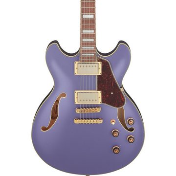 Ibanez Halbakustik-Gitarre, Artcore AS73G-MPF Metallic Purple Flat - Halbakustik Gitarre