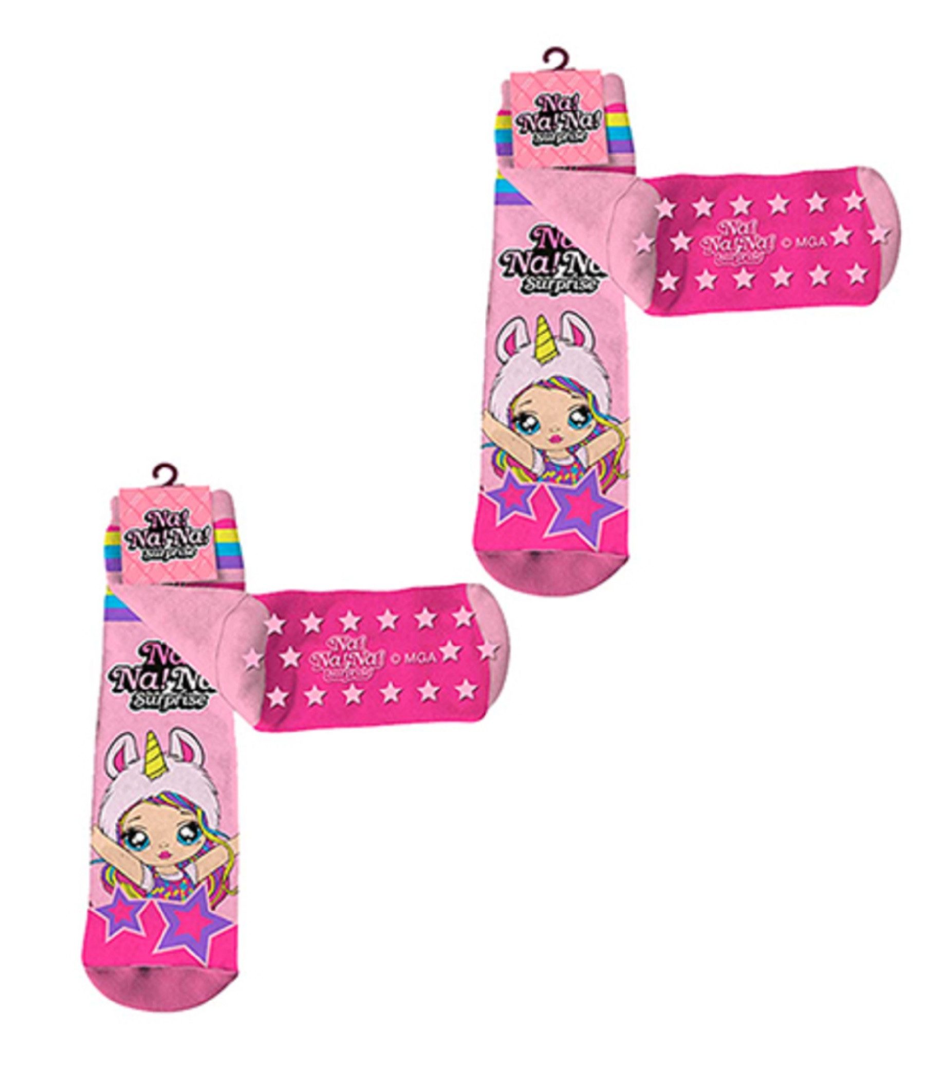 Na!Na!Na! Surprise Socken Na!Na!Na! Surprise 2-Pack Anti-Rutsch-Socken für aktives Spielen