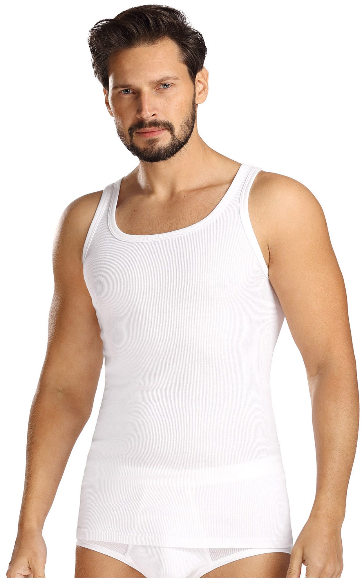 Comte Unterhemd (Set, 3-St) Herren 3er Pack Unterhemd Shirt Achselhemd Fein günstig online kaufen