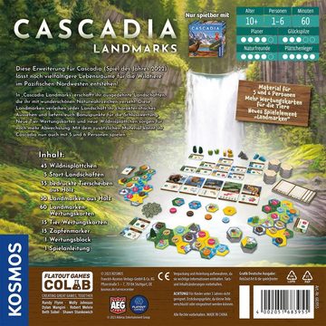 Kosmos Spiel, Erweiterung zum Spiel Cascadia – Im Herzen der Natur Cascadia - Landmarks Erweiterung