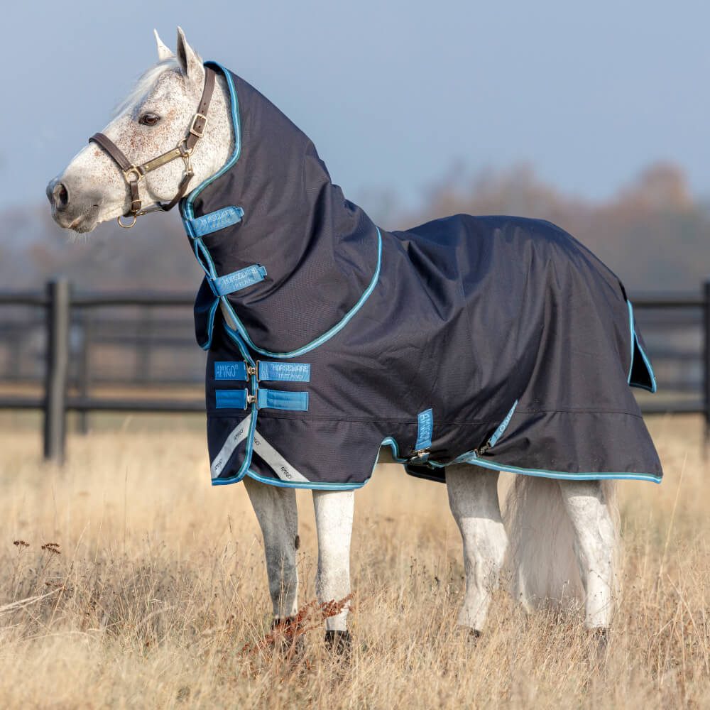 Horseware Pferde-Thermodecke Horseware Amigo Bravo Pony Plus Turnout Medium 250g