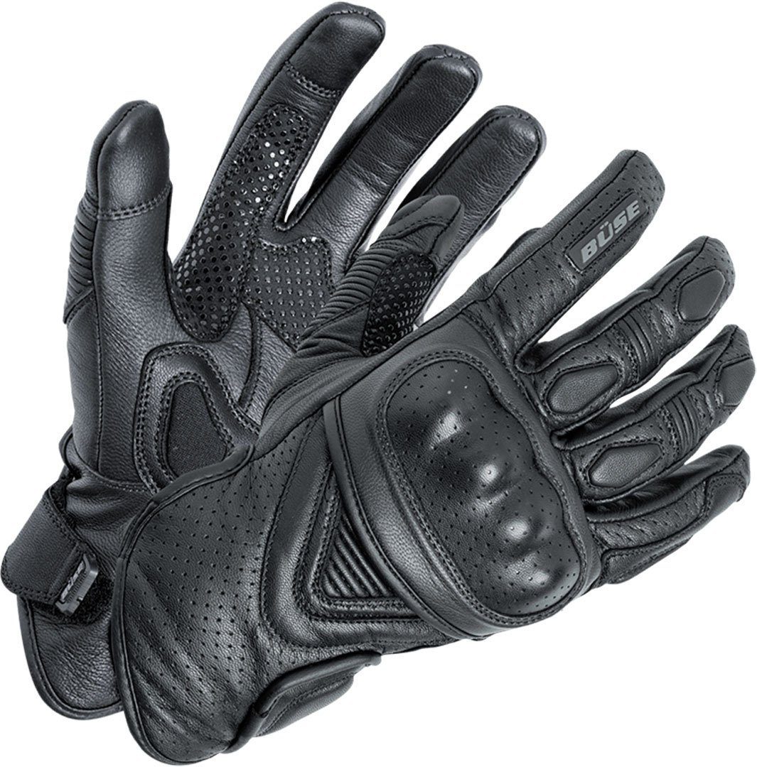 Büse Motorradhandschuhe Cafe Racer perforierte Motorrad Handschuhe günstig online kaufen