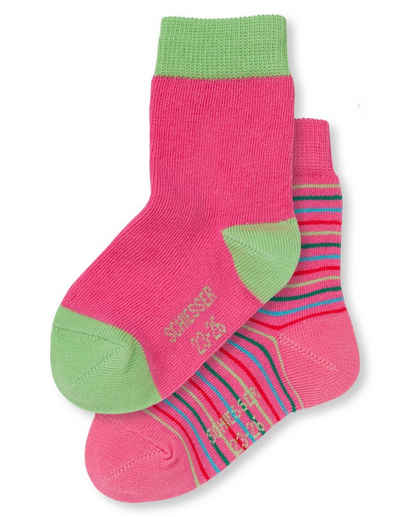 Schiesser Langsocken (Packung, 2-Paar, 2 Paar) Kinder Socken, Jungen & Mädchen mit Baumwolle, Kindersocken