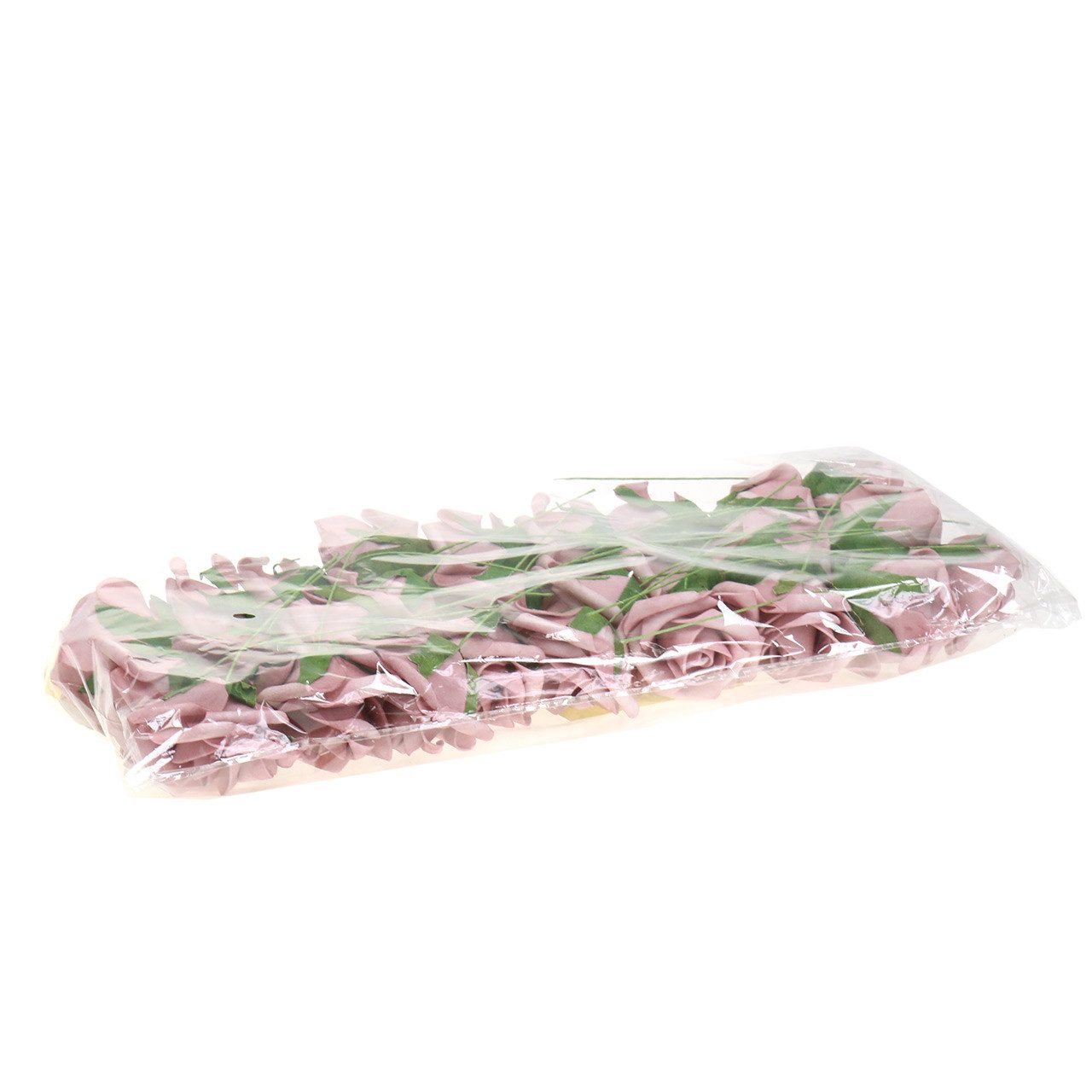 Kunstblume Foam Rose Dekoration Ø6cm Altrosa 27 Stück - Kunstblume für, Florists Products, Höhe 3.5 cm