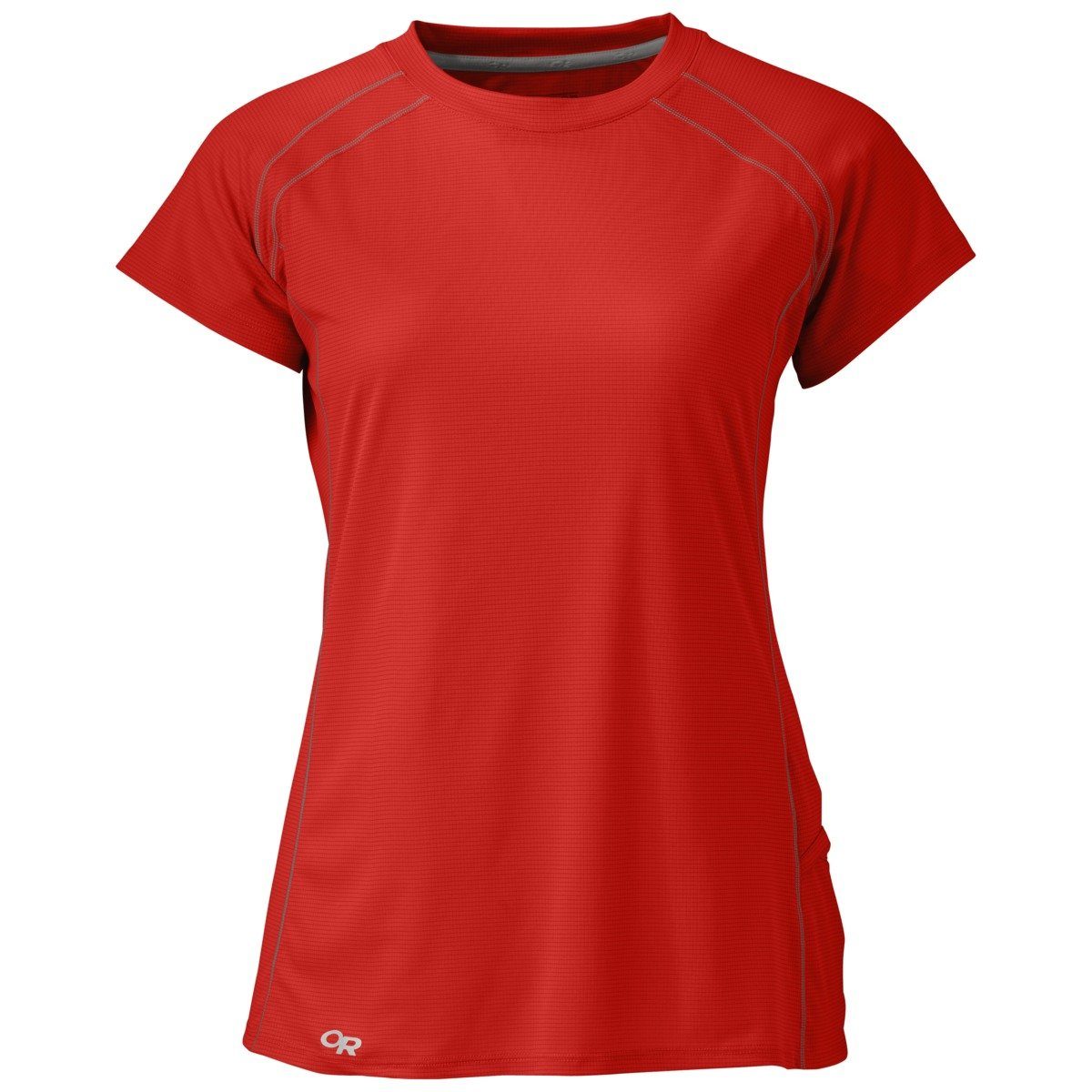 Outdoor Research Laufshirt S/S Echo Research Women's (1-tlg) rot Shirt Tee Outdoor
