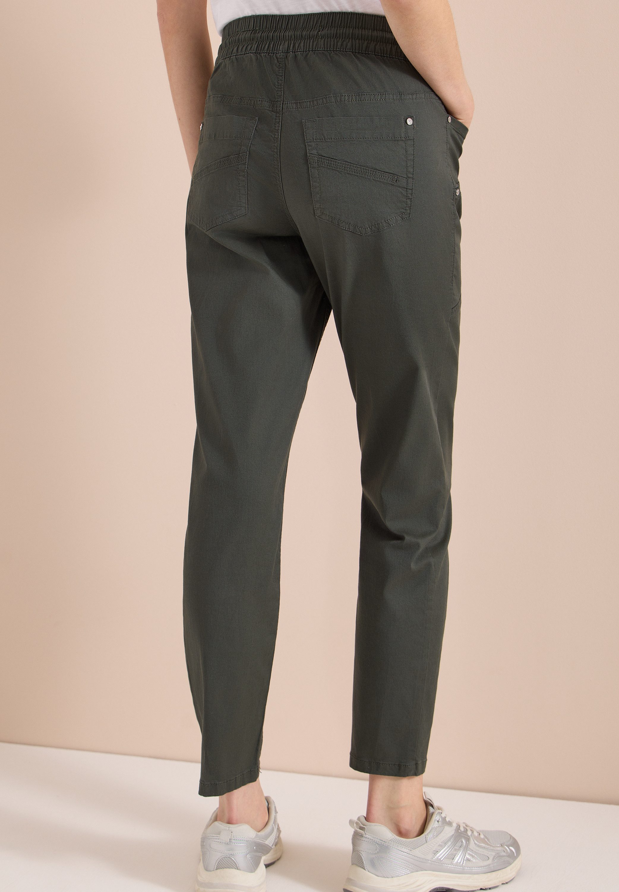 CECIL Stoffhose Style Chelsea Sommerhose im Washed-Look