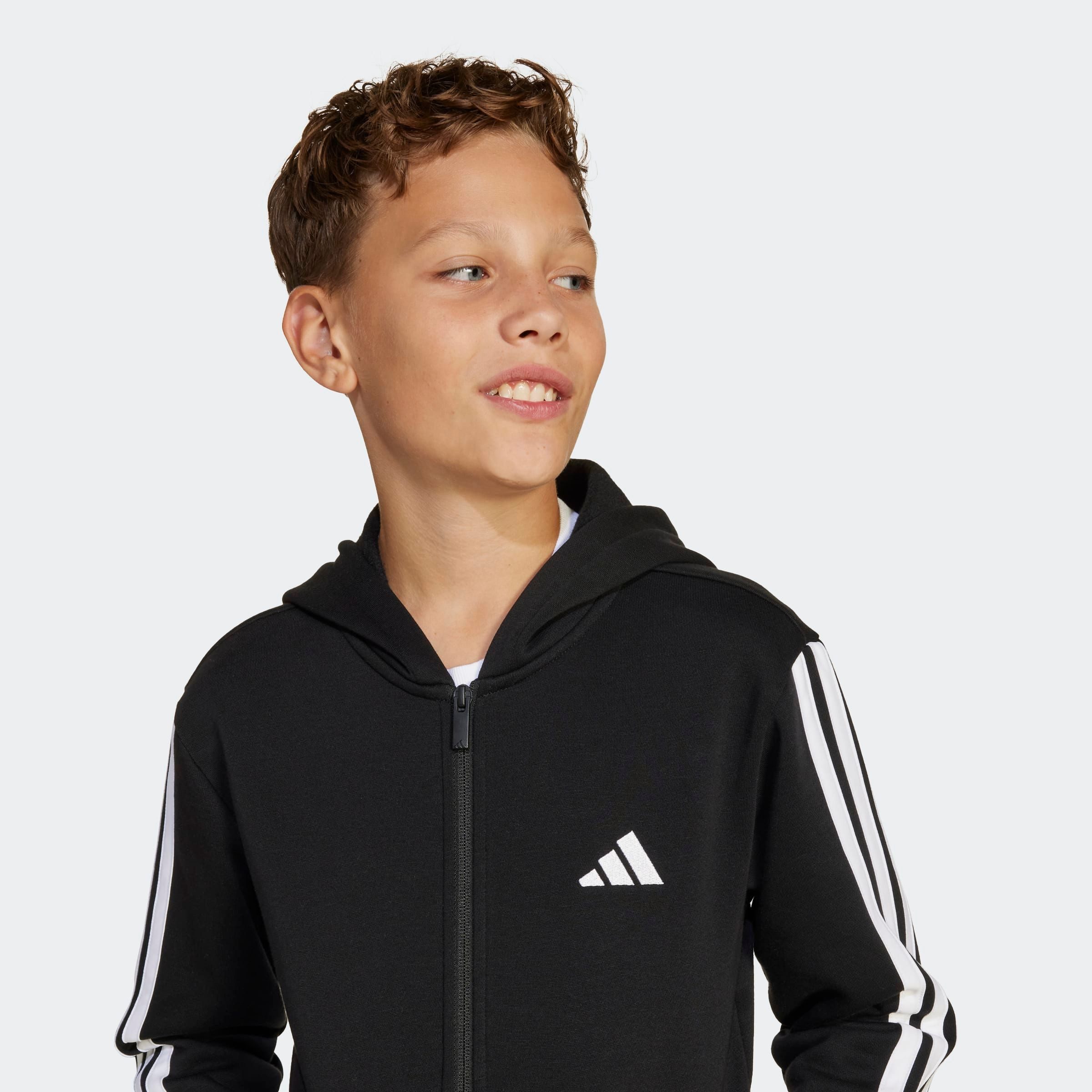 adidas Sportswear Kapuzensweatjacke J 3S FL FZ HD