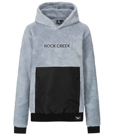 Rock Creek Sweatshirt Damen Teddyfell Kapuzenpullover D-475