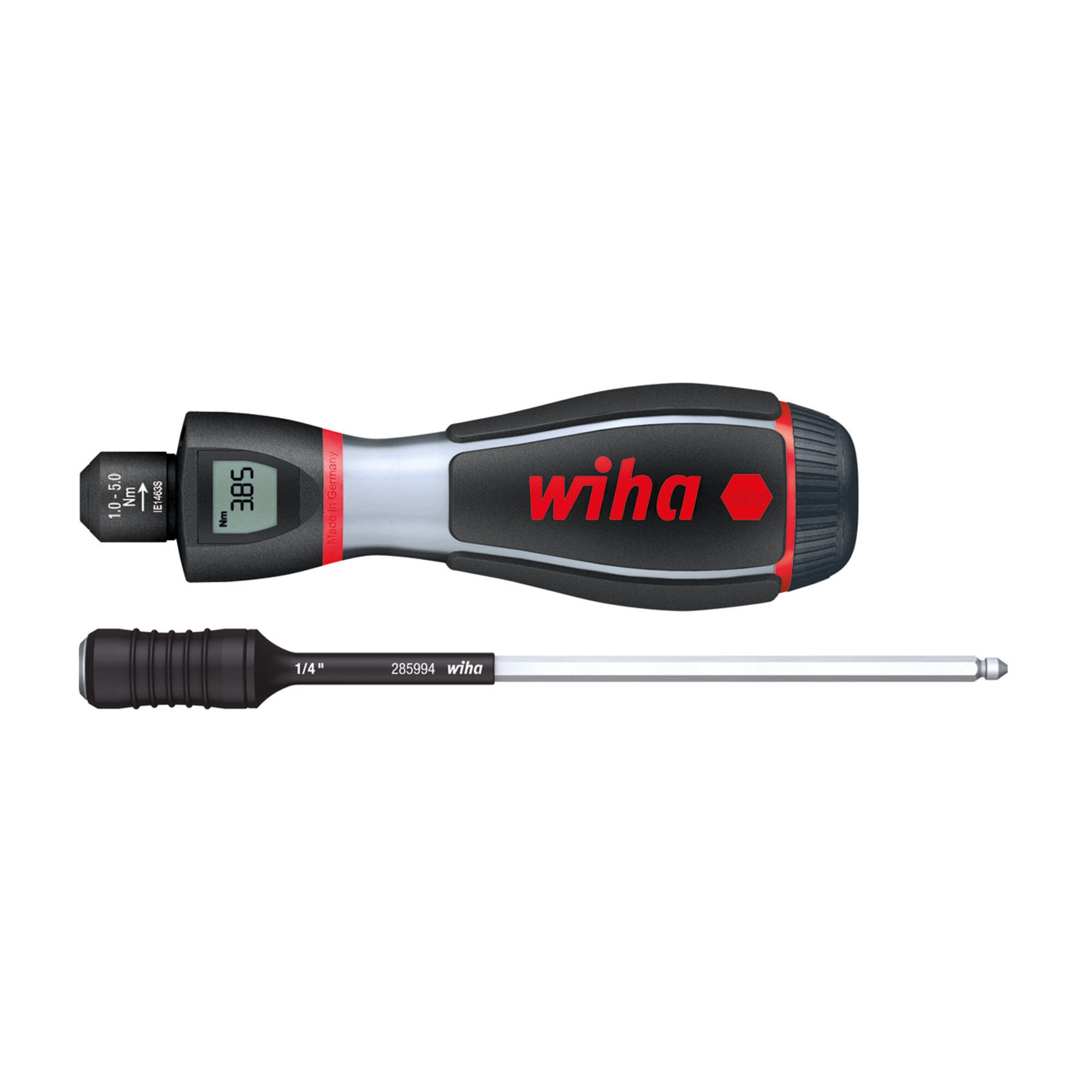Wiha Drehmomentschlüssel Wiha Drehmoment-Schraubendreher iTorque® mit Digitalskala 0,8-3,0 Nm