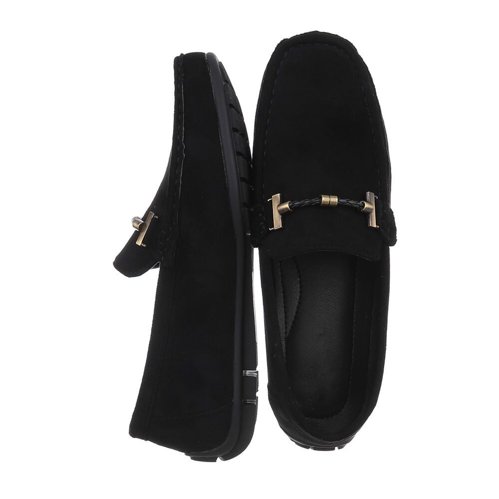Coolwalk Herren Mokassins Freizeit Slipper (87106497) Flach Slipper in Schw günstig online kaufen