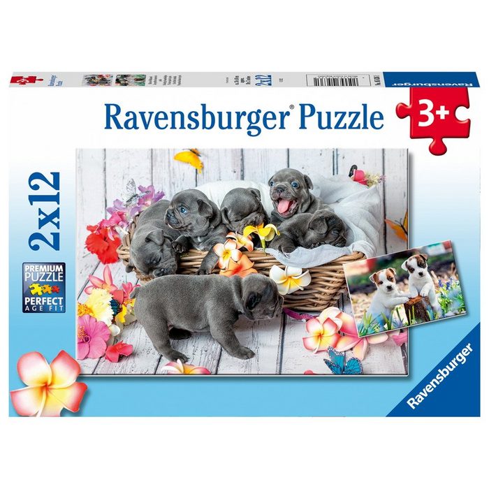 Ravensburger Puzzle 2 x 12 Teile Puzzle Kleine Fellknäuel 05636 12 Puzzleteile SY10692