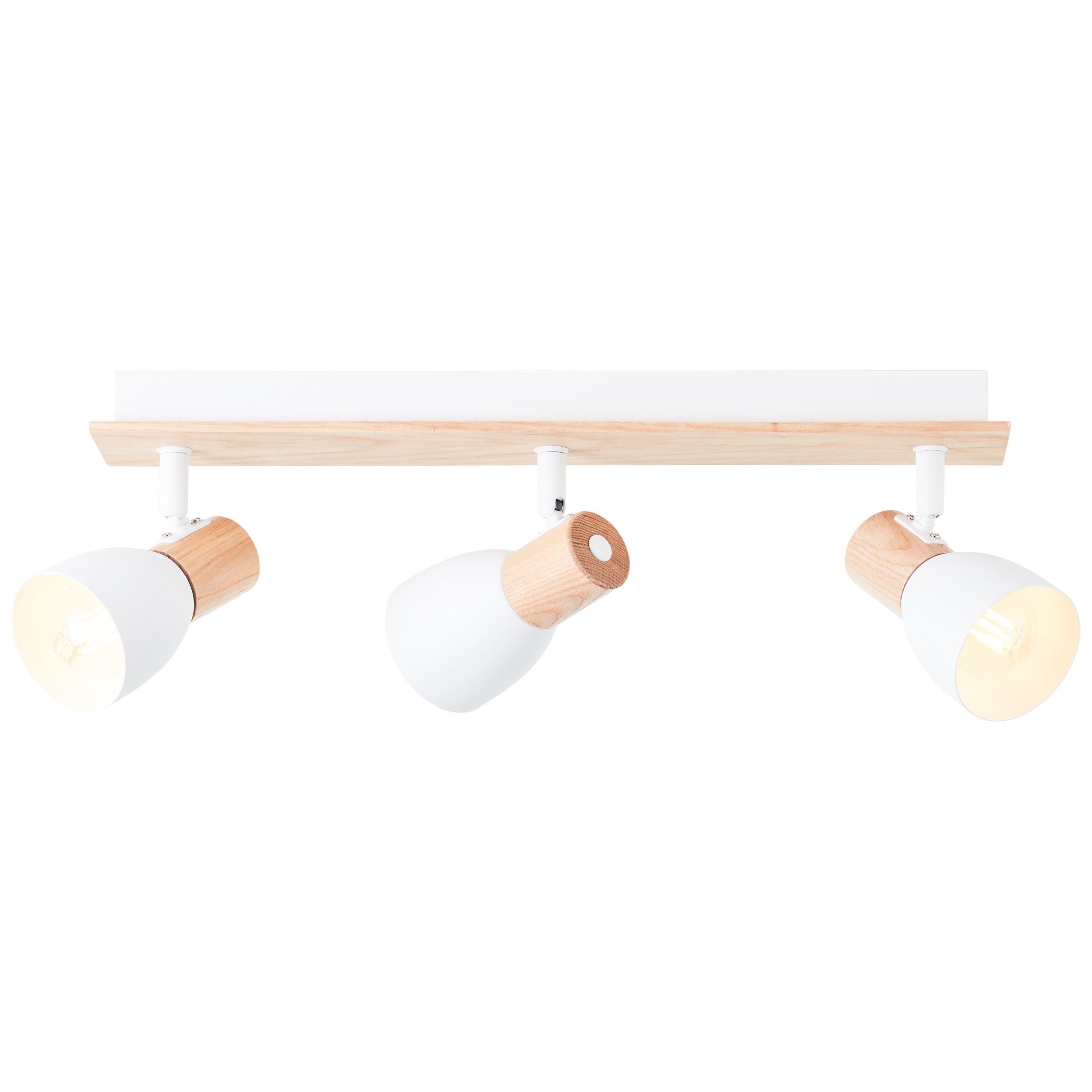 Brilliant Deckenstrahler Daintree, ohne Leuchtmittel, Nature Style - schwenkbar- dimmbar - 47,5cm Breite - E14 Fassung